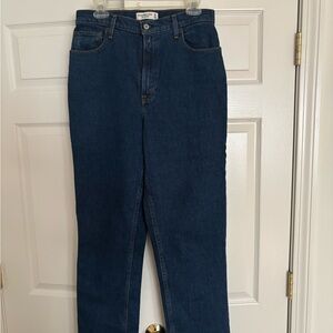 Abercrombie & Fitch Blue Straight Leg Jeans Classic Style